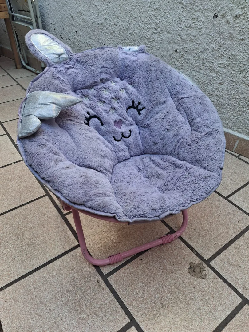 Silla de peluche