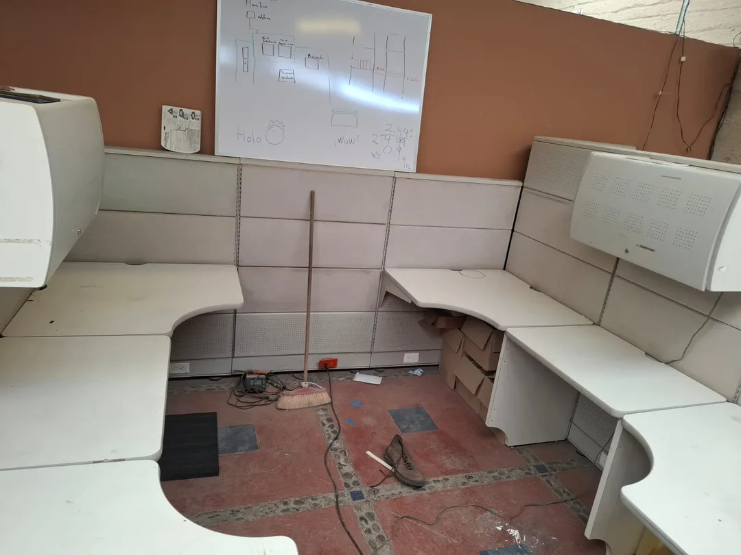 Cubículos de oficina