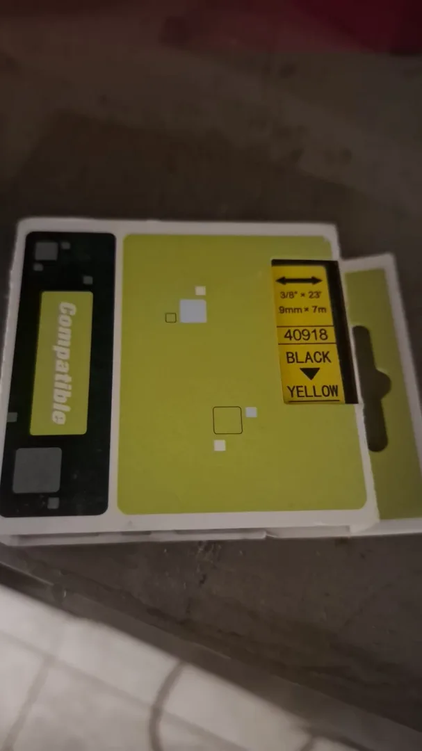 Etiqueta de vinil para impresora rhino 5200